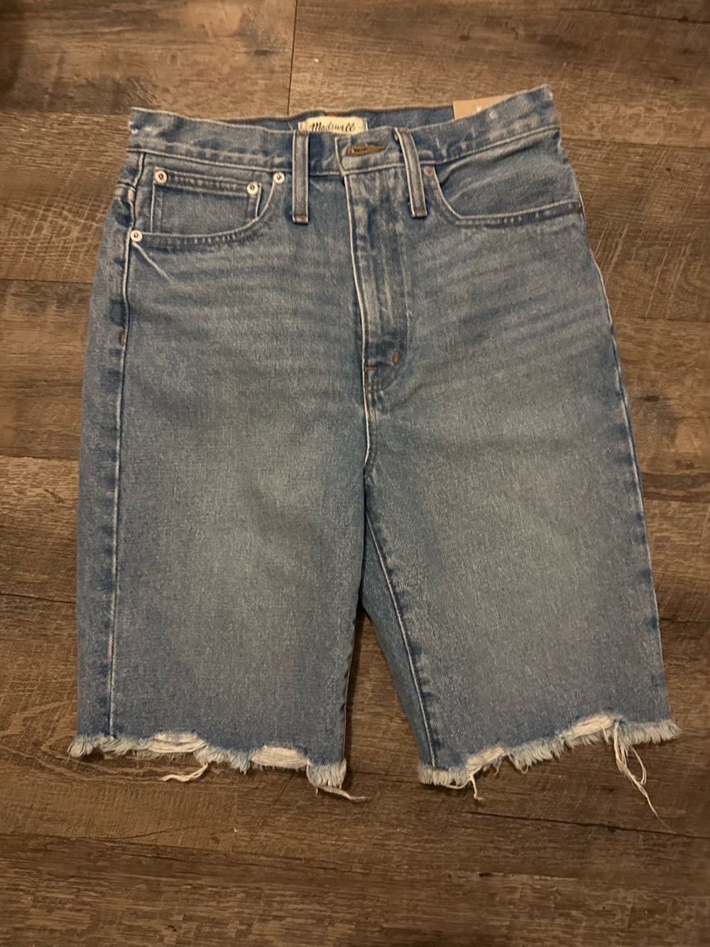 Madewell Light Blue Denim shorts